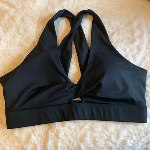 Oasis front twist sports bra
